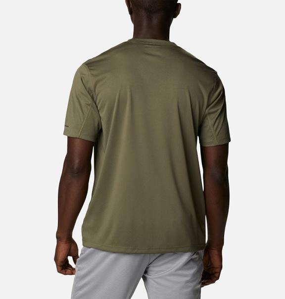 Columbia Zero Rules T-Shirt Green For Men's NZ38546 New Zealand